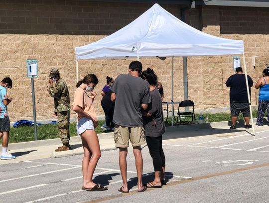 Free COVID-19 testing underway in San Marcos