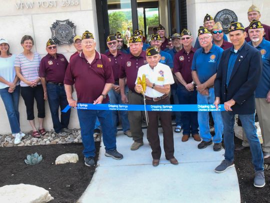 FULFILLING A PROMISE: First building on Patriots’ Hall of Dripping Springs property opens  