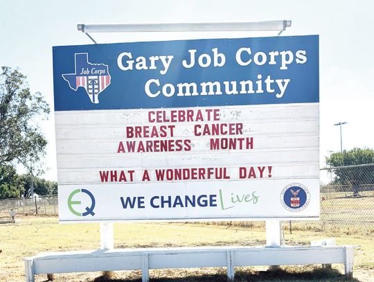 Gary Job Corps celebrates Breast Cancer Awareness