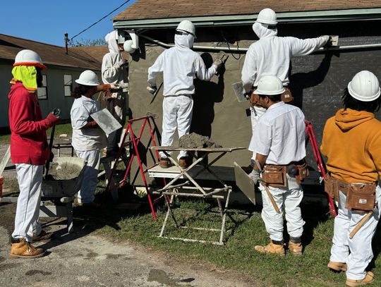 Gary Job Corps students help give San Marcos a face lift