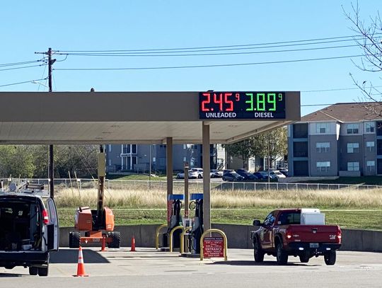 Gas prices in  San Marcos/Austin area continue decline 