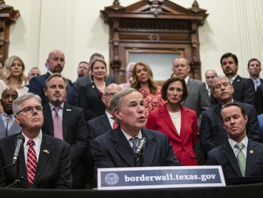 Gov. Greg Abbott announces Texas is providing initial $250 million "down payment" for border wall