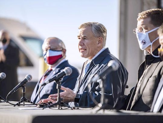 Gov. Greg Abbott says he won’t give up COVID-era power until Texas lawmakers ban vaccine mandates, strengthen border