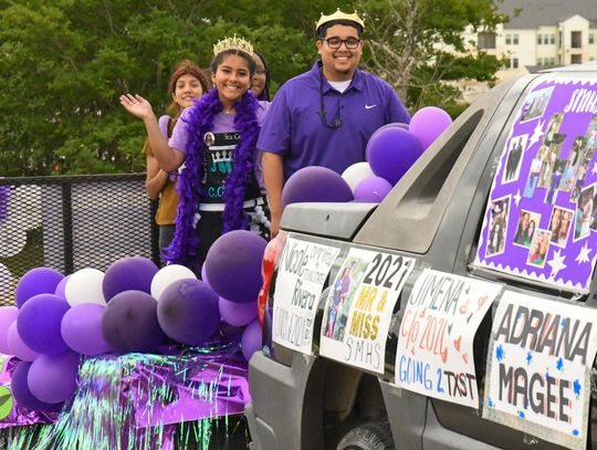 GRADUATES ON PARADE: San Marcos High School's Class of 2021 celebrates upcoming graduation