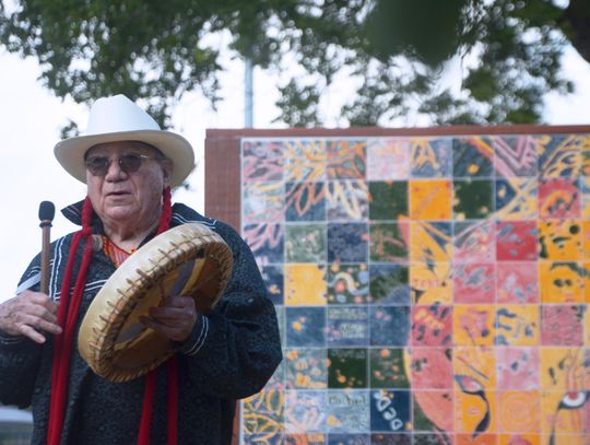 GUARDIANS OF THE RIVER: San Marcos Arts Commission, community celebrate new art installation