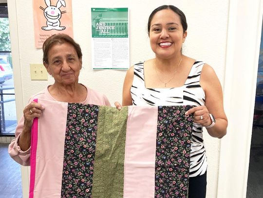 Guild donates quilts to SMHA