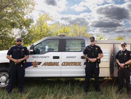 Hays County animal control officers honored in April