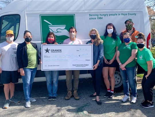 Hays County Food Bank receives St. Patrick's Day donation