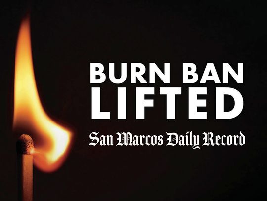 Hays County lifts burn ban