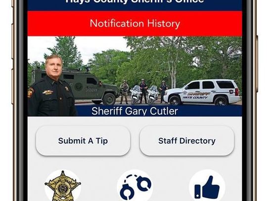 Hays County Sheriff launches mobile app 
