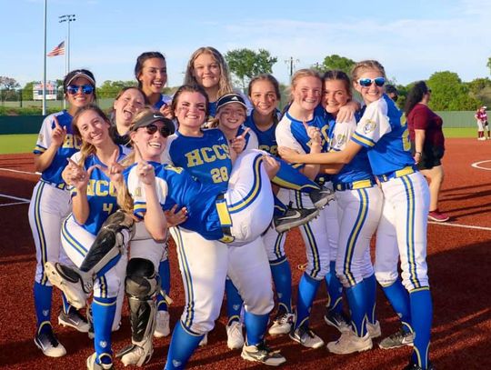 HCCS Softball heads to state semifinals after 12-9 win