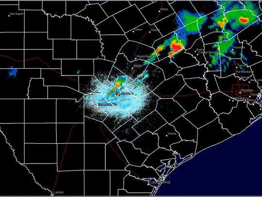 Heavy rainfall, hail pelt Central Texas over the weekend