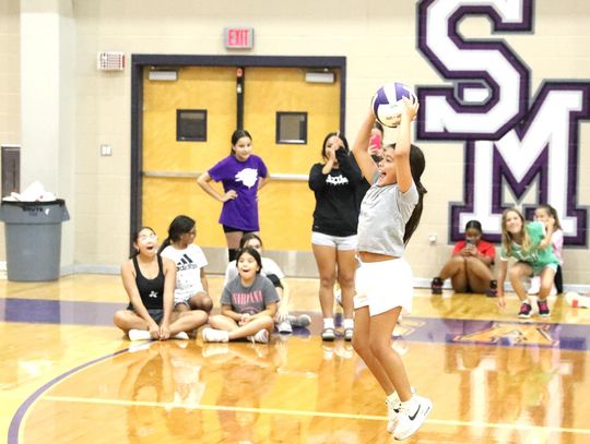 High Flying Volleyball