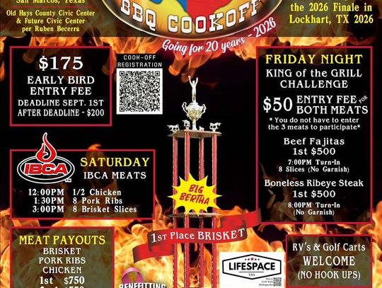 Hill Country Cookoff Association hosts retirement barbecue