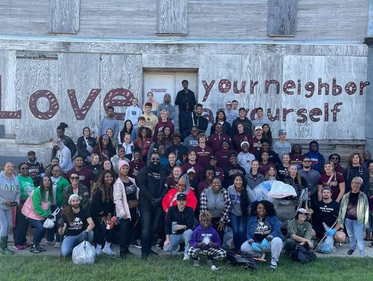 HONORING HARVEY MILLER: 2nd annual day of service cleans up Dunbar neighborhood, gathers 260 pounds of trash