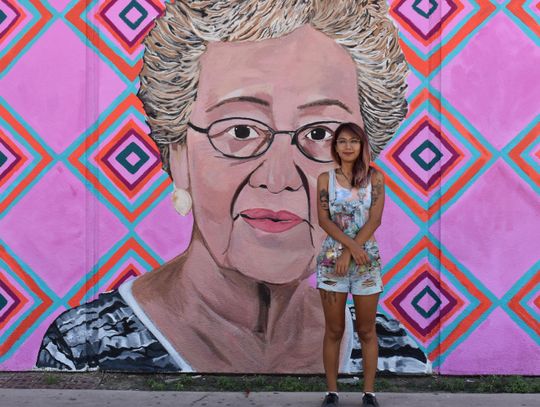 HONORING HISTORY: Painting the wall of those who paved the way in San Marcos