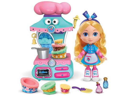 HOT TOP 20 TOYS - DISNEY JUNIOR ALICE’S WONDERLAND BAKERY ALICE DOLL & MAGICAL OVEN SET