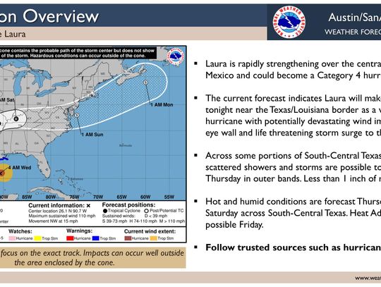 Hundreds of thousands flee US coast ahead of Hurricane Laura