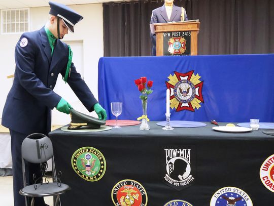 IN REMEMBRANCE: VFW Post 3413 holds ceremony in honor of MIA/POW veterans