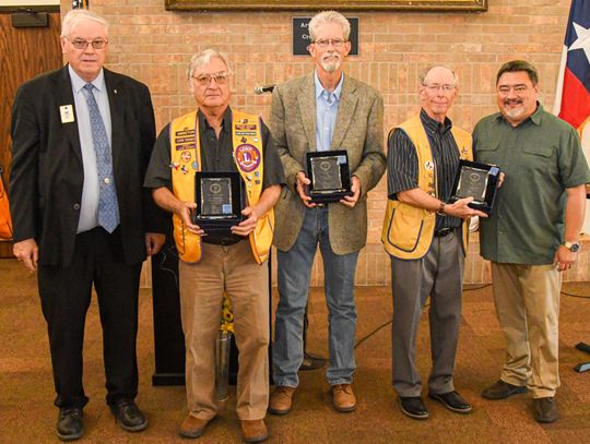 INSTALLATION CELEBRATION: Lions Club honors members, welcomes new officers at banquet