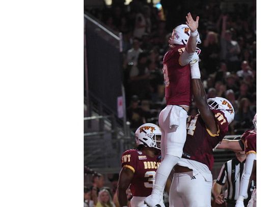 Jackson the first freshman starting quarterback since 2018