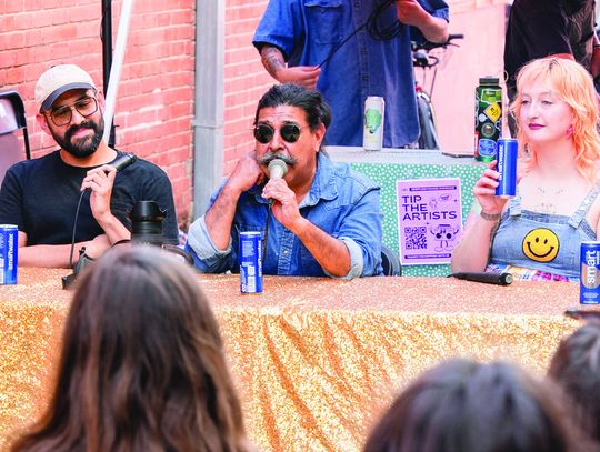 Kissing Alley artist panel discusses local creative scene