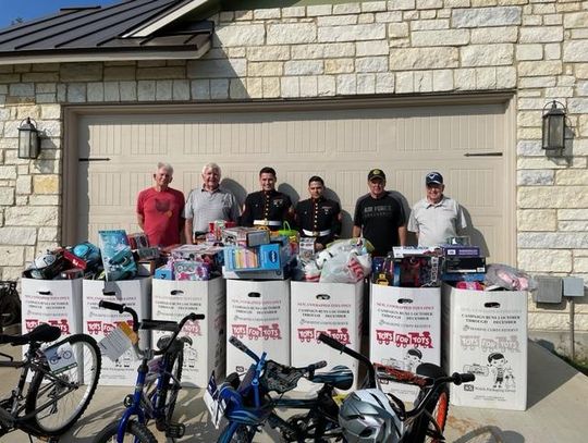 Kissing Tree residents donate over 400 gifts to Toys for Tots