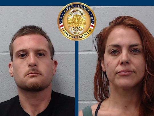 Kyle police arrest, charge two with fentanyl possession