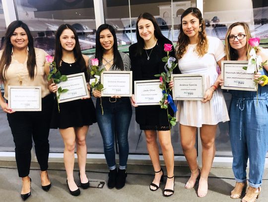 Lady Rattlers attend National Girls and Women in Sports Day banquet