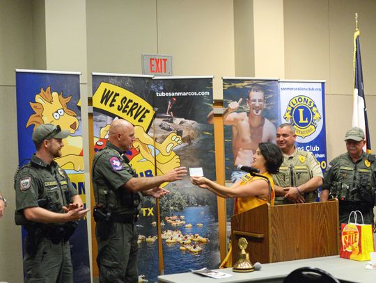 Lions Club gives back to Park Rangers