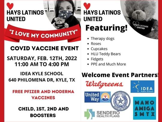 Local organizations to hold free vaccine clinic 