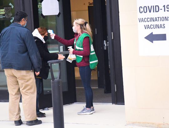 Mass COVID-19 vaccination clinic takes place at Texas State