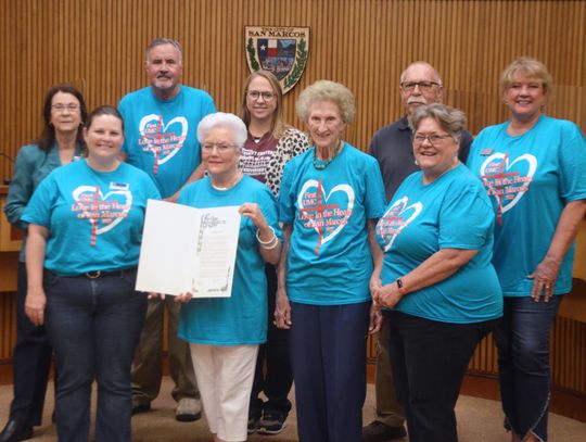 Mayor recognizes First United Methodist Church, Purple Heart Day, administers SMFD oaths of office