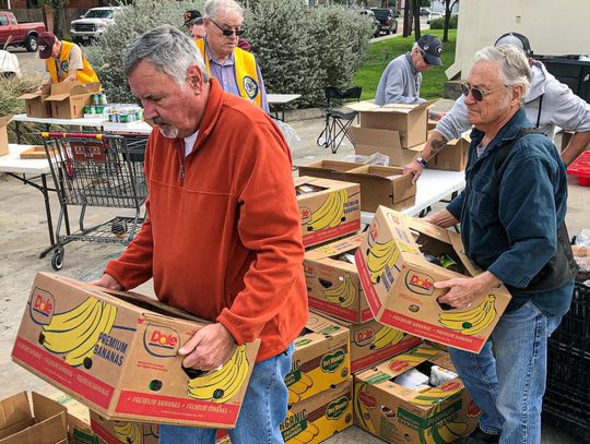 MEALS FOR THE HOLIDAYS: San Marcos Lions Club distributes food to over 80 families 