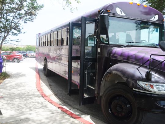 Mobile meal bus provides summer lunches for SMCISD students 