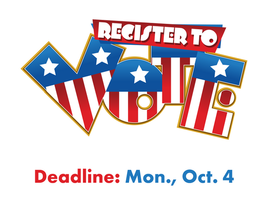 Monday marks final day to register to vote in upcoming election