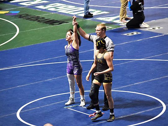 Moreno earns bronze medal at State wrestling meet 