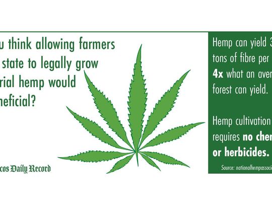 Most poll respondents think industrial hemp farming should be legalized