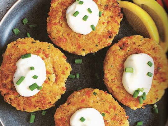 Move over crab; shrimp cakes are crisp and tasty