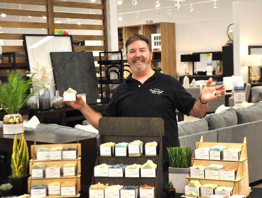 New businesses have space at furniture store grand opening