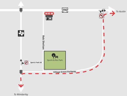 New road opens to relieve Hwy 290, RR12 intersection traffic