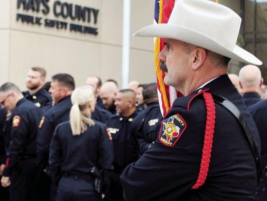 New sheriff swears in deputies