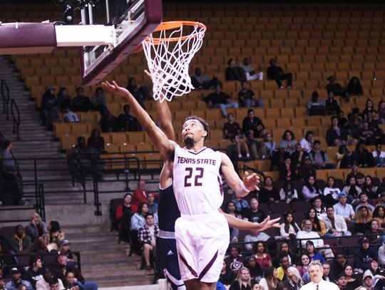 Nijal Pearson earns scoring title, Texas State sweeps Louisiana road trip