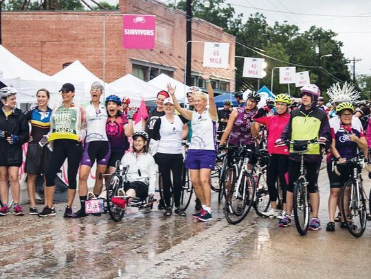 'Pedaling to beat breast cancer'