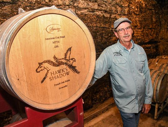 POETRY IN A BOTTLE: Hawk's Shadow Winery and Vineyard pays homage to the grape