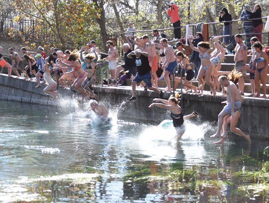 POLAR BEAR PLUNGE: A chilly way to kick off the New Year