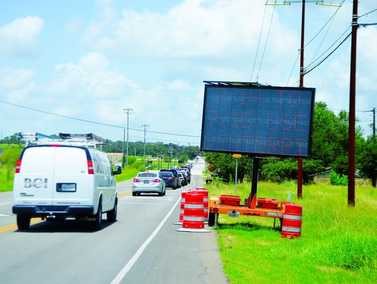 Portion of McCarty Lane to close  for railroad work beginning Wednesday
