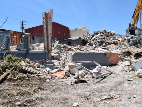 Preservationists plan a funeral march for demolished building 