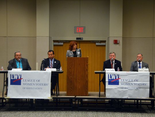 Primary candidates speak at League of Women Voters forum