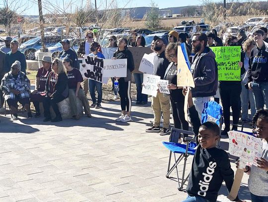 Rally calls for release of body cam footage in fatal shooting of Joshua Wright